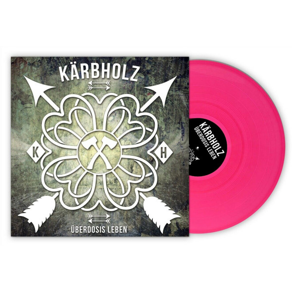 Kärbholz Vinyl pink »Überdosis Leben«