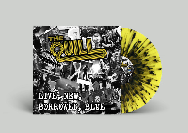 The Quill	"Live, New, Borrowed, Blue"-Gelb-schwarz Splatter Vinyl