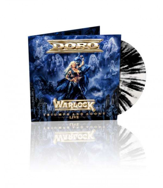 Doro "Warlock-Triump and Agony" Vinyl black&white