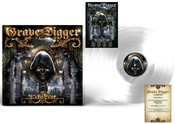 Grave Digger "25 to Live" - 4 LP Box