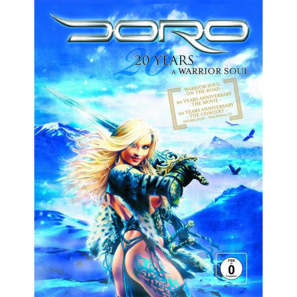 Doro 2DVDs + Bonus CD »20 Years: A Warrior Soul«
